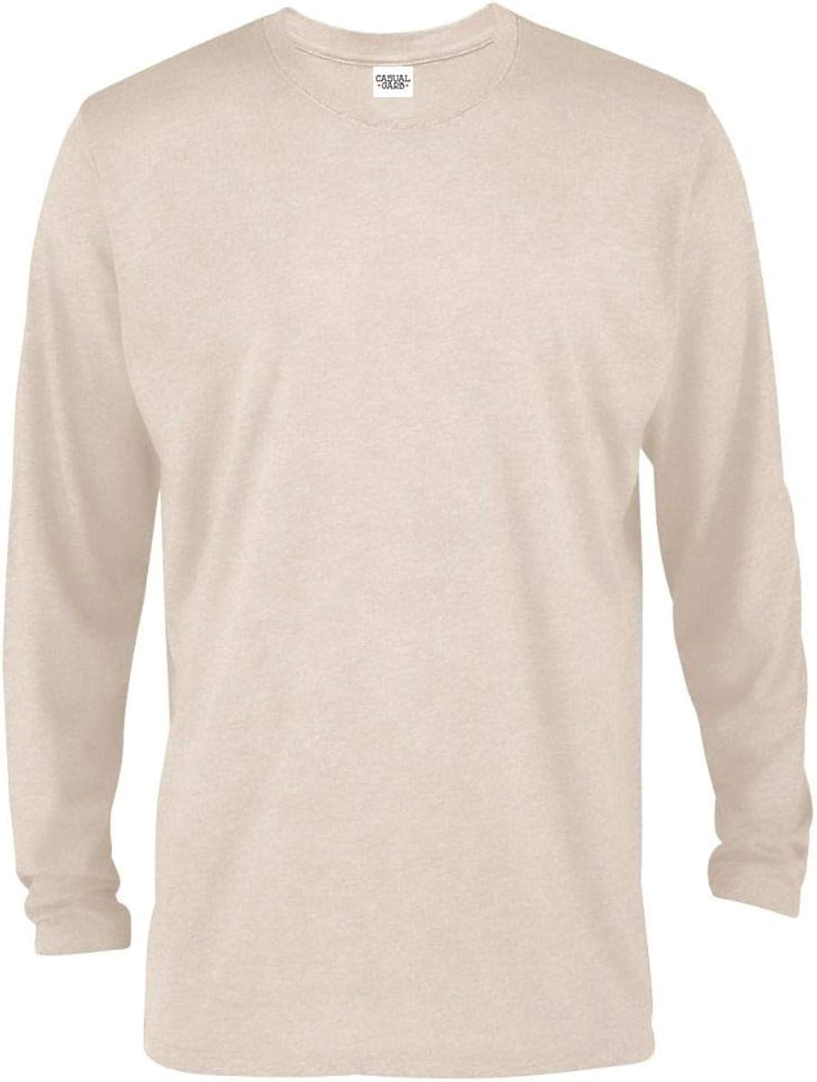 Casual Garb Men's Crew Neck Long Sleeve T Shirts for Men
