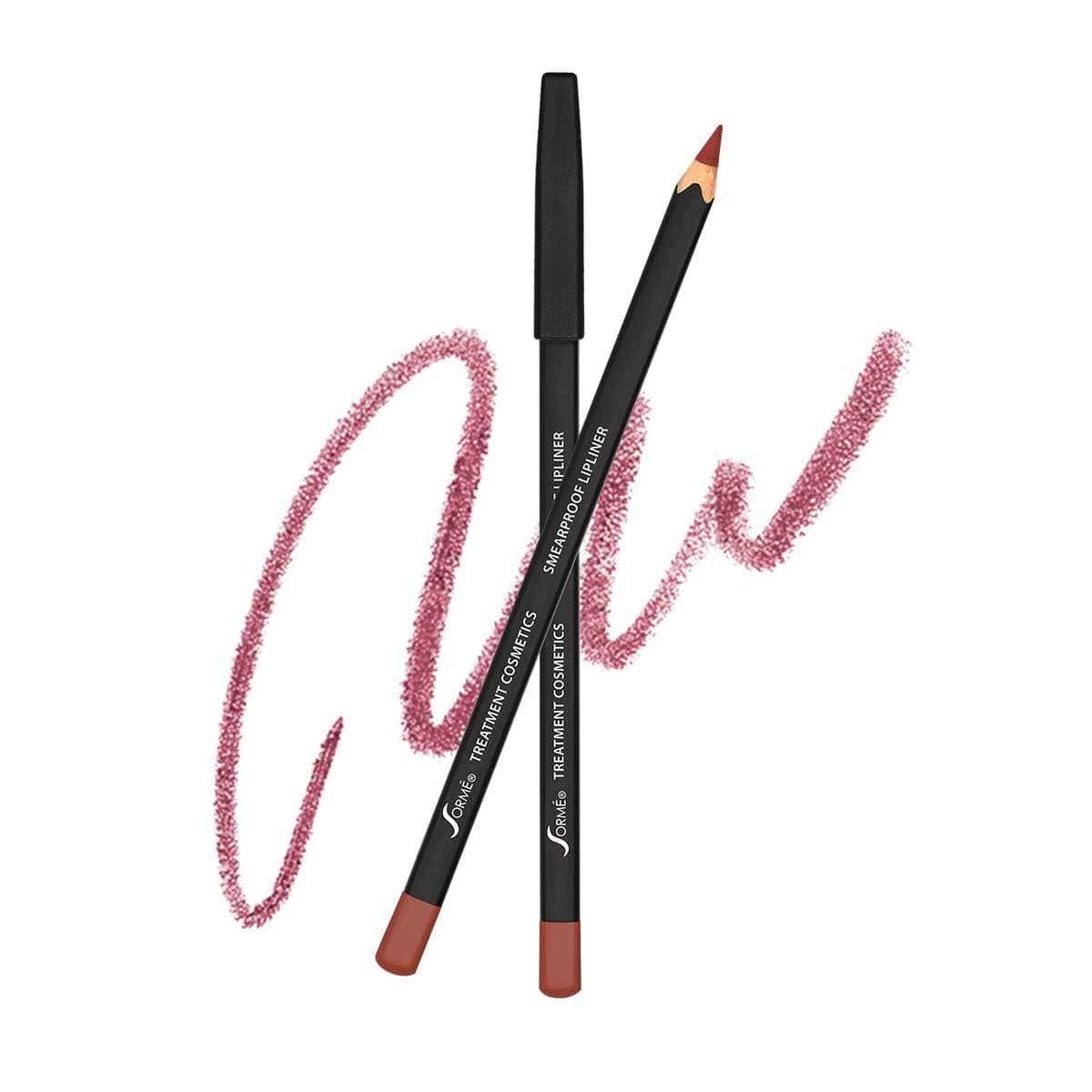 Sorme Cosmetics Smearproof Lipliner 0.06 oz | Smudgeproof Nude Lip Liner Pencil | High Definition Waterproof Lip Liners for Women | Hydrating Lip Pencil | Matte Lip Pencil Liner Makeup