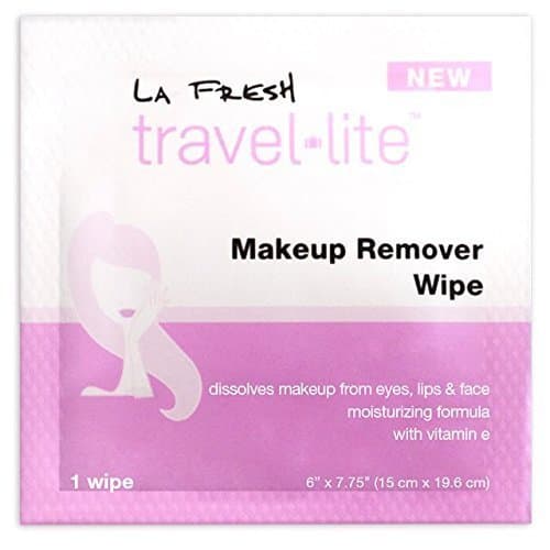La Fresh Travel Lite Makeup Remover Wipes-On, 6 Count