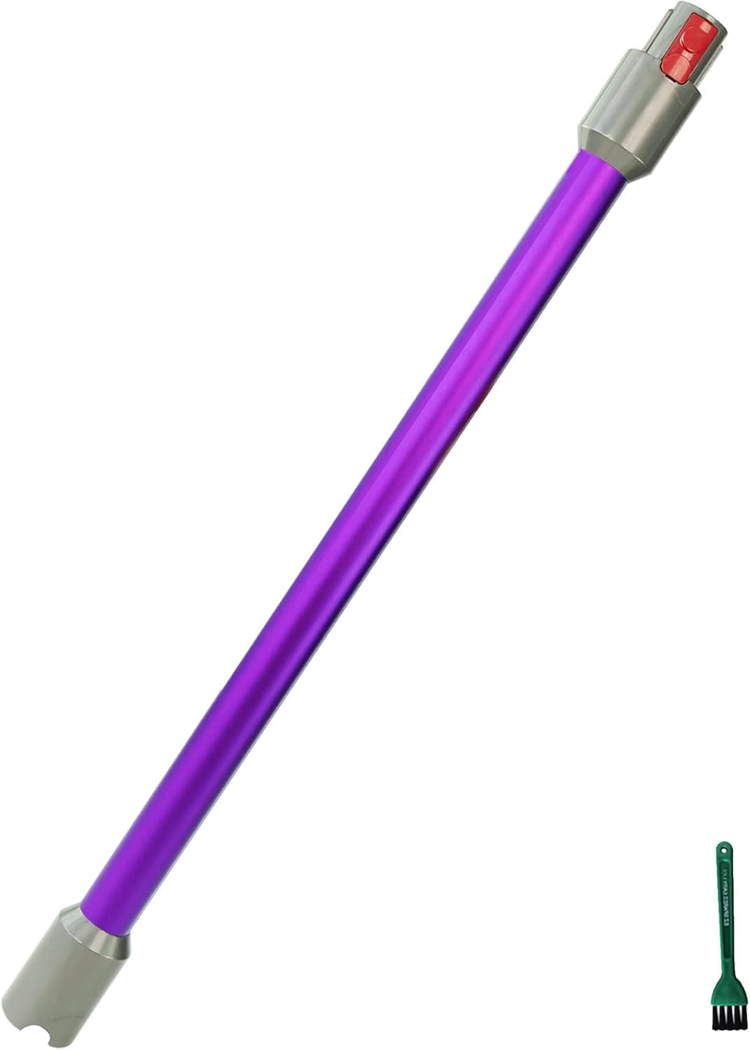 EZ SPARES Quick Release Extension Wand,Compatible for Dyson V7, V8, V10, and V11 Cordless Stick Vacuum Cleaner, Vacuum Wand Replacement,Spray Paint Aluminum Tube Pipe(Purple)