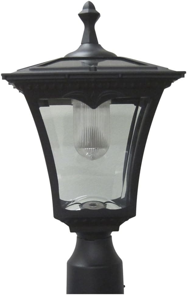 Lily's Home Solar Lamp Post Light - Coach Light with a Deck Mount