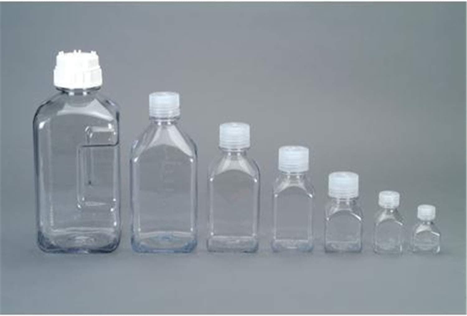 Nalgene Transparent Lexan Square Storage Bottle 2 oz.