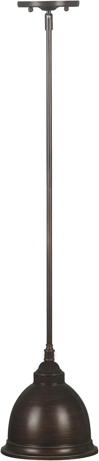 Kenroy Home 91782GBRZ Carson 1 Light Mini Pendant, Golden Bronze Finish
