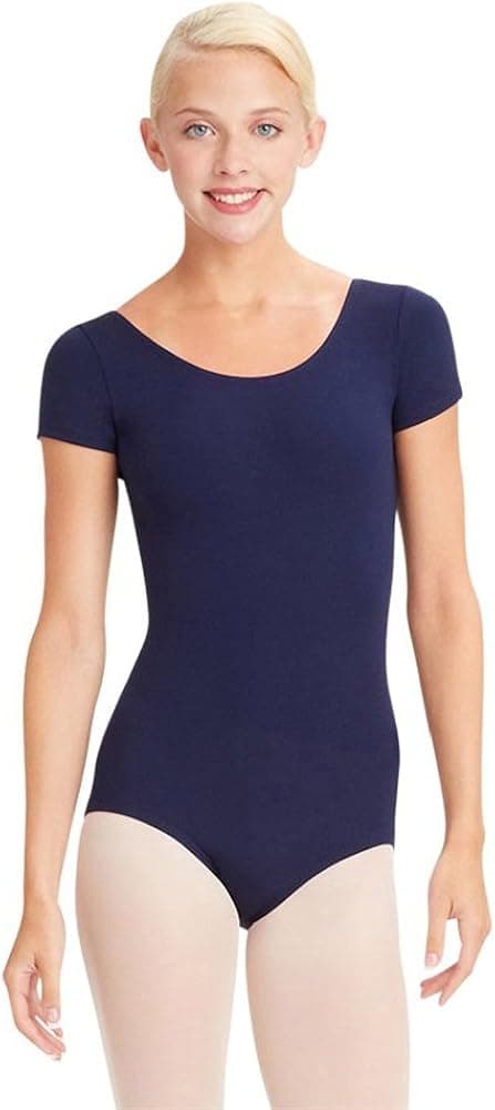 Capezio Women's Team Basic Short Sleeve Leotard