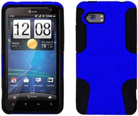 HTC Vivid Black/Blue Perforated Cover