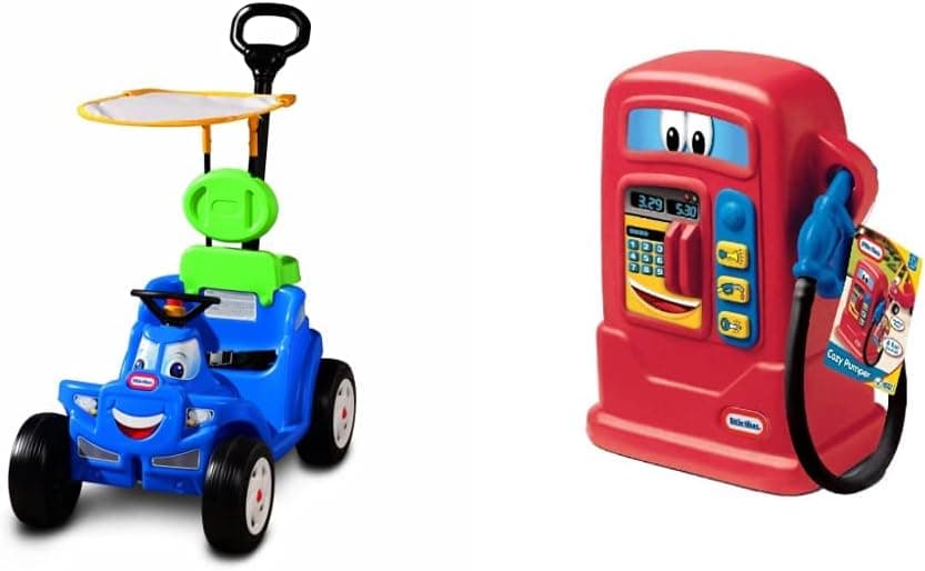 Little Tikes Cozy Roadster and Cozy Pumper - Bundle
