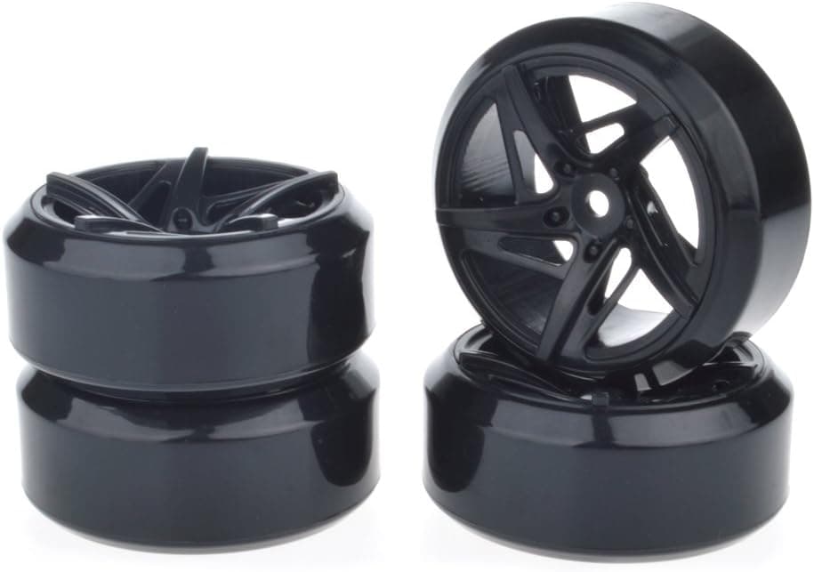4PCS 1/10 RC Drift Tires Set for 1:10 Drift Car Traxxas HSP Tamiya HPI