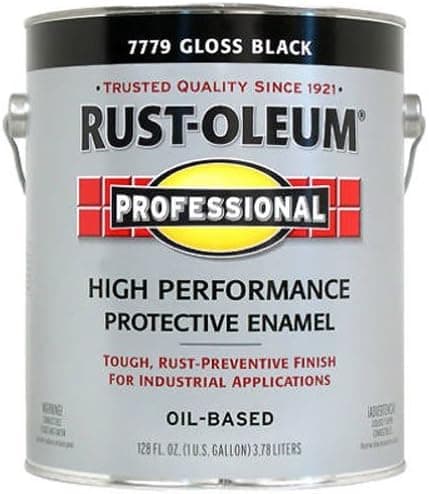 RustOleum #7779402 - Protective Enamel Paint, Gloss Black , 1 Gallon