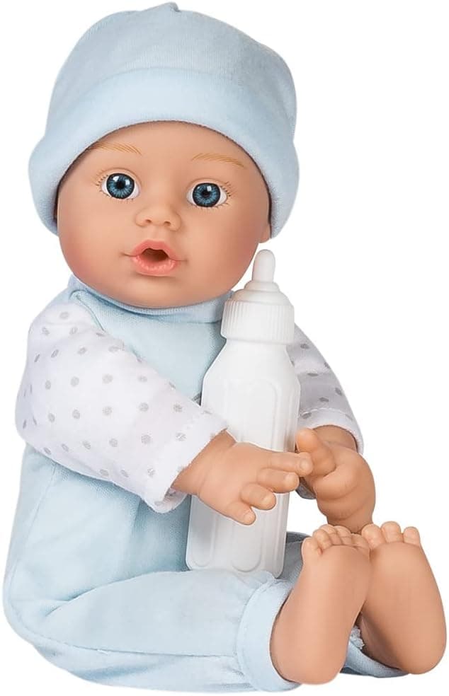 Adora Sweet Baby Boy Peanut - Machine Washable Baby Doll Age 1+ (Amazon Exclusive), 11 inches, Blue
