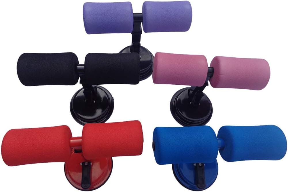 TOSAMC Sit-ups Assistant Device,Household Fitness Equipment for Abdominal Muscle Exercise Machine Portable Self-Suction Situp bar