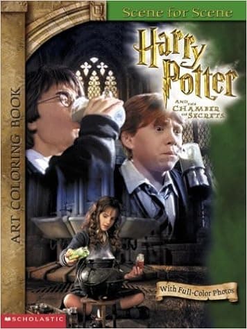 Harry Potter & the Chamber of Secrets Art Coloring Book #4