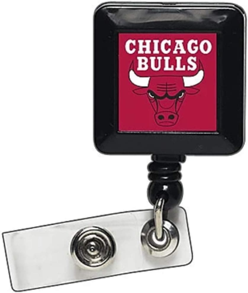 WinCraft NBA Chicago Bulls 27797010 Retractable Badge Holder