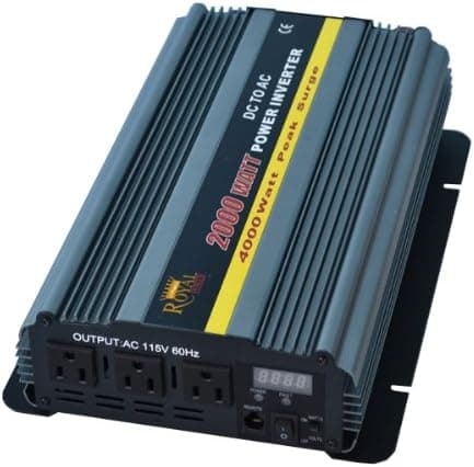 2000 Watt Power Inverter 24 Volt DC to 110 Volt AC