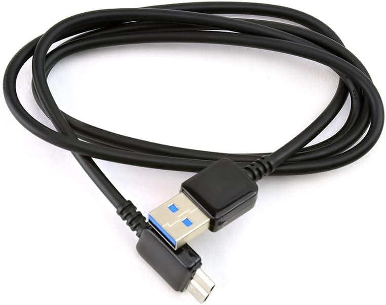 Black Micro Usb 3.0 To Usb Charge And Sync Data Cable For Samsung Galaxy Note 3/ Galaxy S5 (1m/3ft) - Super Duper Fast!!