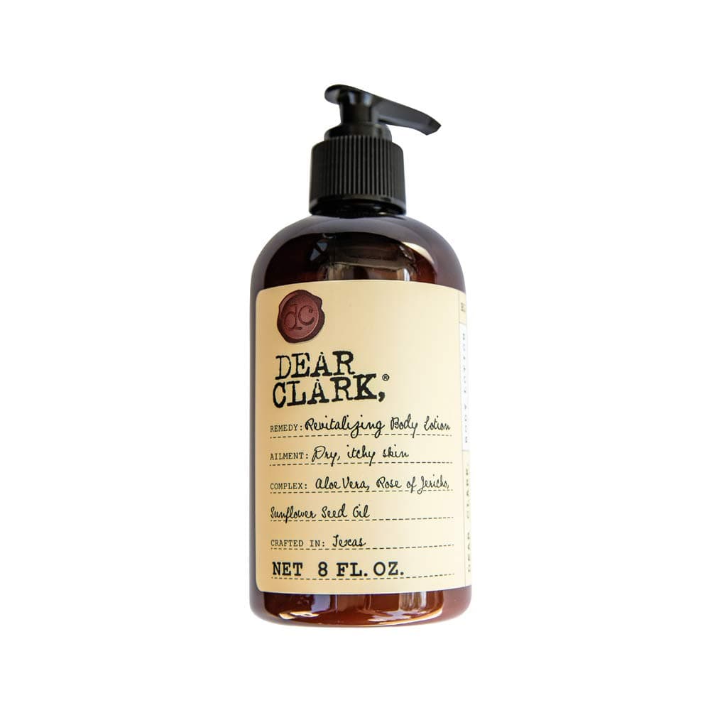 Dear Clark Revitalizing Body Lotion, 8 oz
