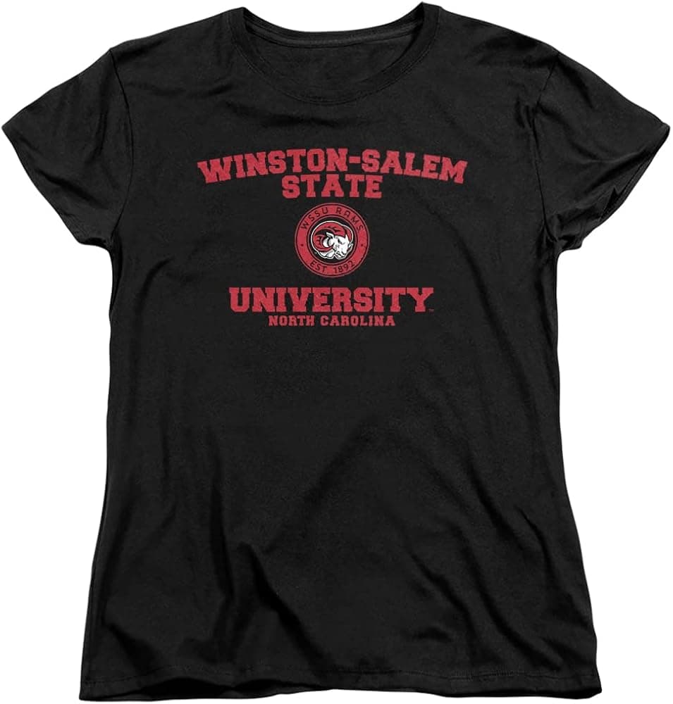 Winston-Salem State University Official Circle Logo Women's T Shirt