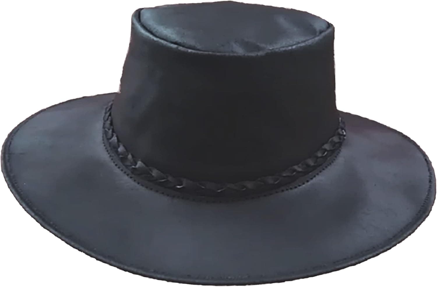 Sharpshooter Clint Eastwood Fistful of Dollars Leather Cowboy Hat