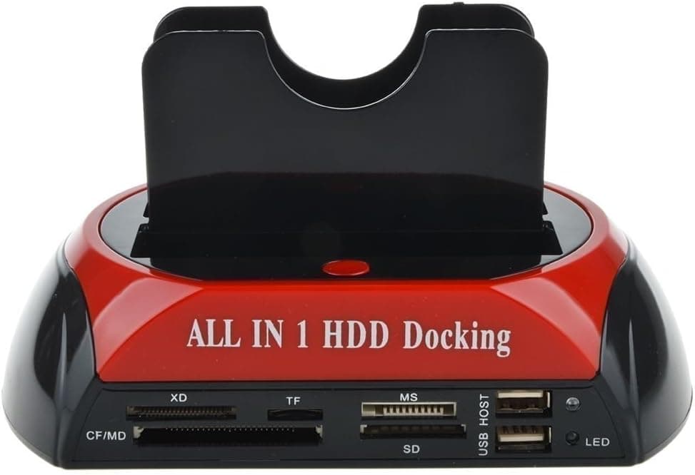 Science Purchase - Dual 2.5"/3.5" inch IDE Sata HDD Hard Drive Disk All in 1 Clone Dock Docking Station