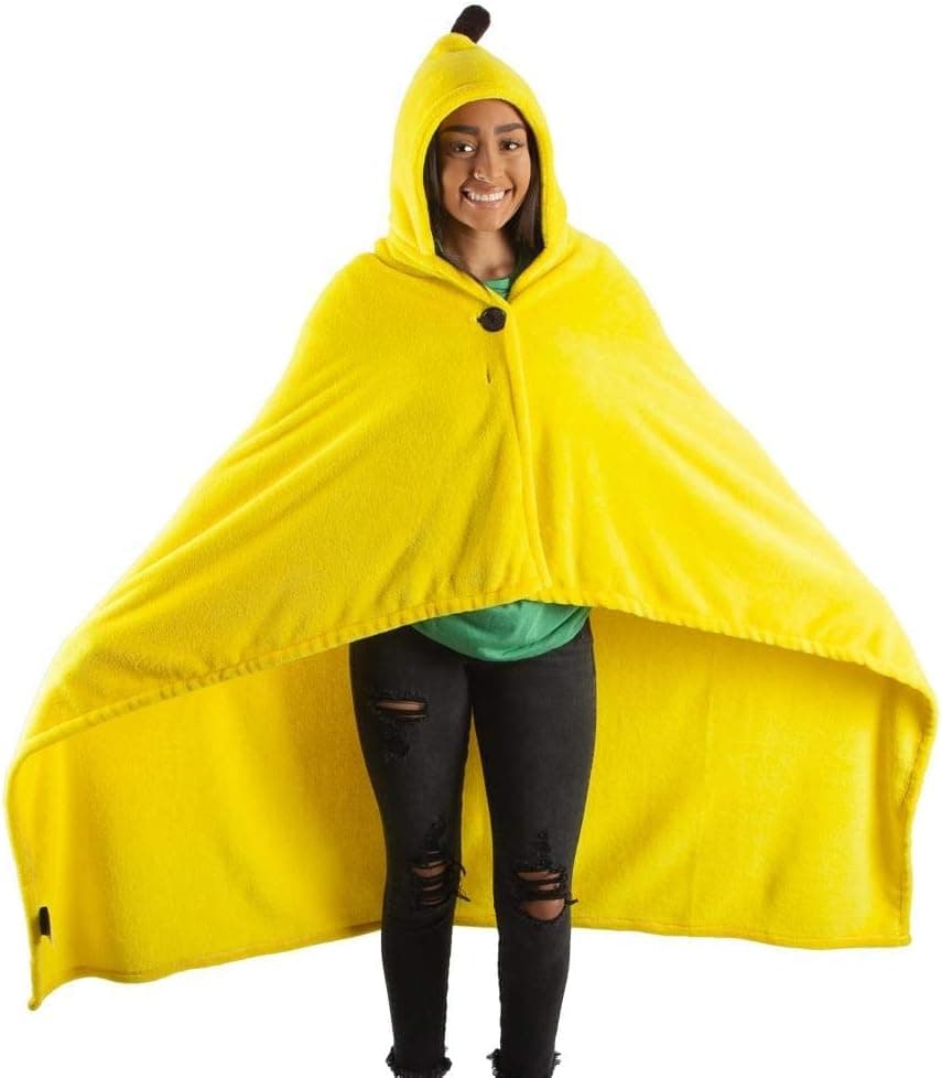 Bananya Blanket Hooded Banana Fleece Throw New bz6gyhcru