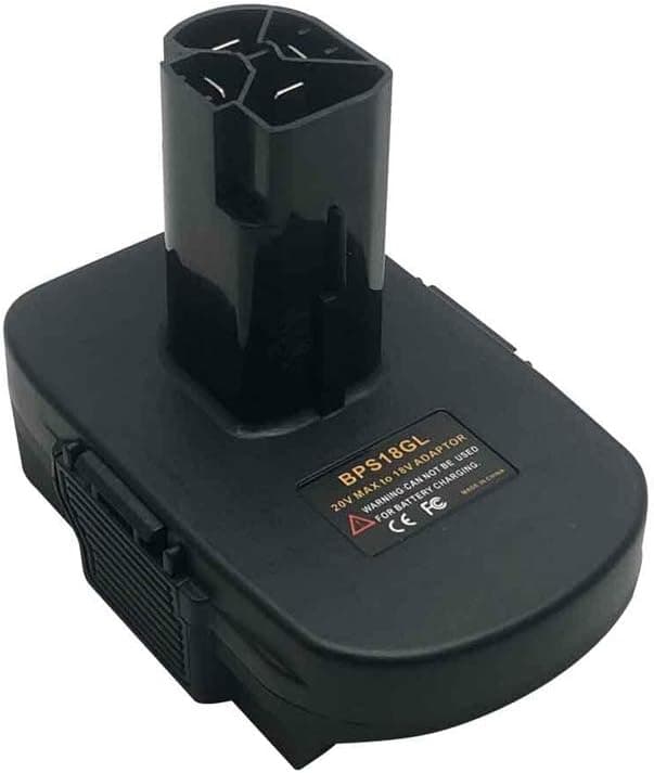 BPS18GL Battery Adapter for Black & Decker, Stanley, Porter 18/20V Lithium Ion Battery Adapter Convert to for Craftsman 19.2V Nickel Li-Ion Batteries Tool Converter