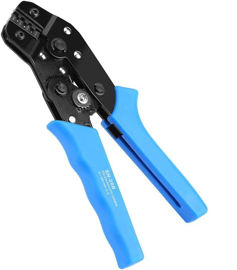 Terminal Crimping Tool, SN-28B Pin Socket Terminal Crimping Tool Crimper for JST-SM &
