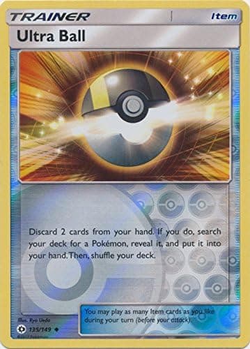 Pokemon - Ultra Ball - 135/149 - Uncommon - Reverse Holo - Pokemon Sun & Moon