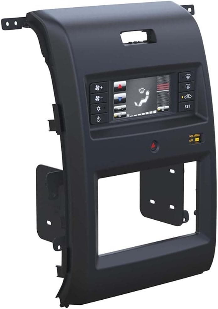 Scosche FD6206B 2013-Up Ford F-150 Dash Kit with Integrated HVAC Control (Black)