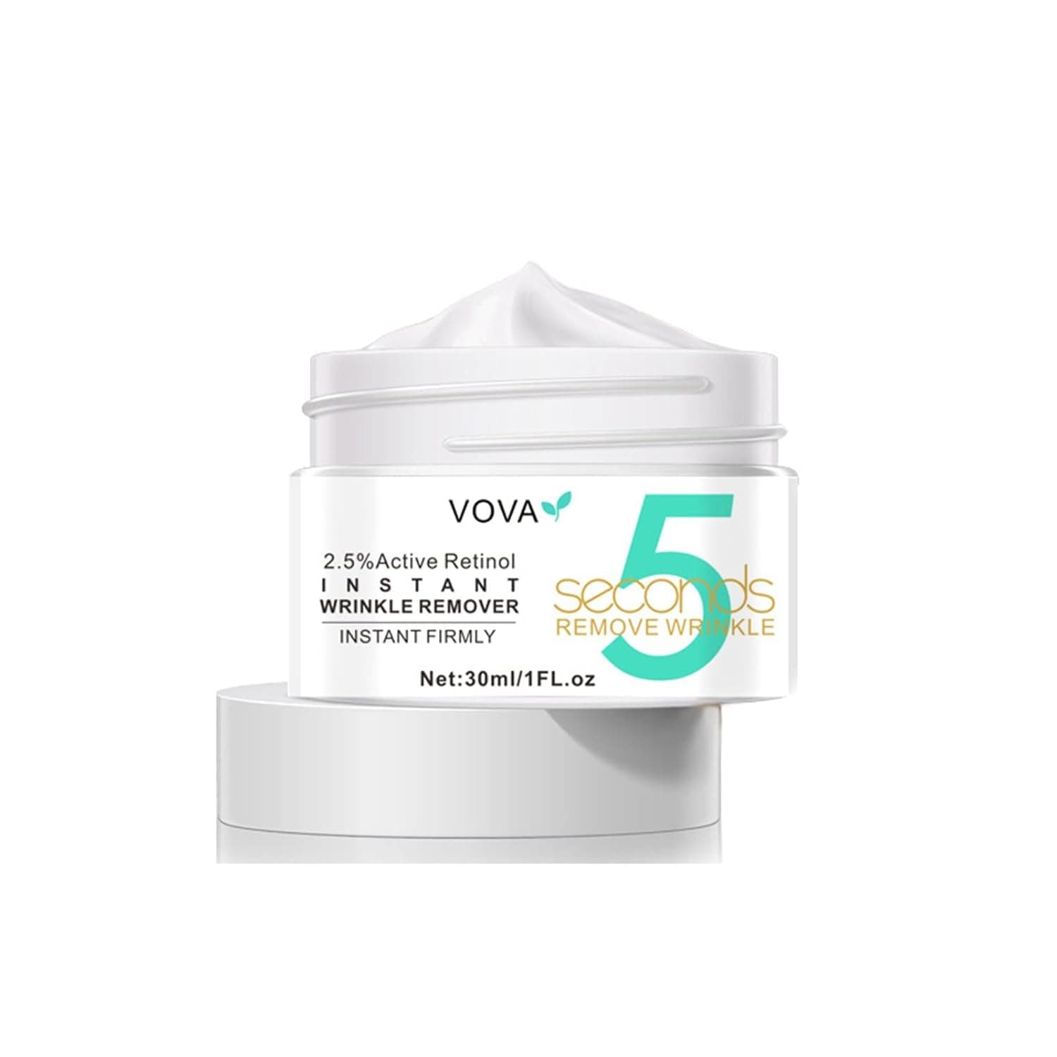RTYEUNC Firming Instant Tightening Wrinkle Remover Seconds 5 Anti-Aging Face Skin Personal Skin Care Mens Bath Set (White, One Size)