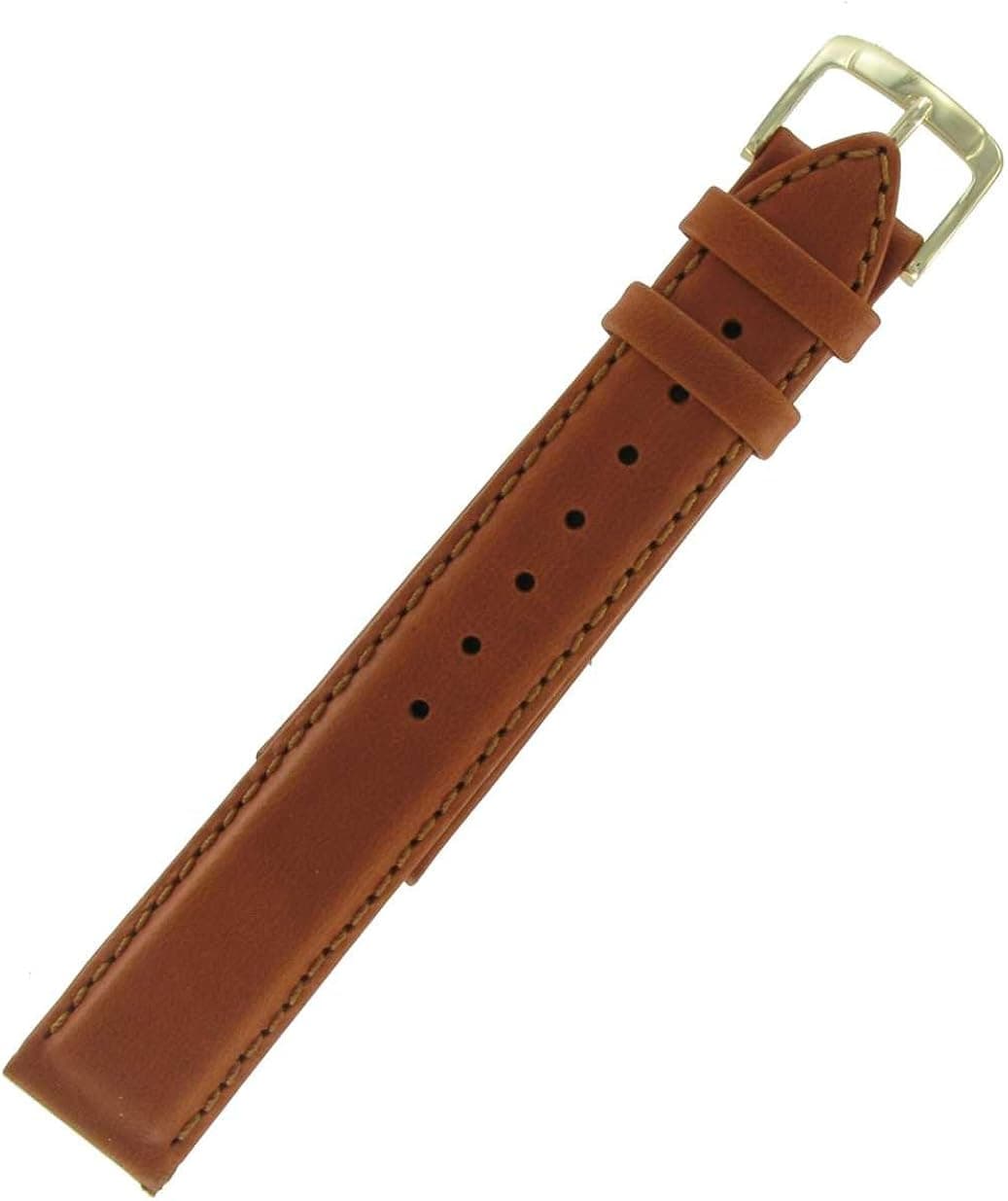 Speidel Padded Oiled Leather (18mm Regular, Light Brown - Honey)