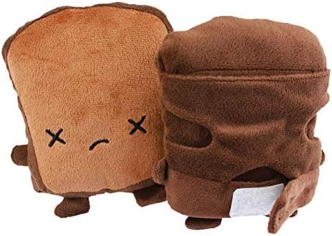 Huseyin Hand Warmers Fingerless Heated Gloves Plush No Finger Mittens