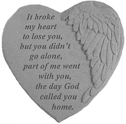 Kay Berry Inc Winged Broke My Heart… Wall Décor, Multicolor