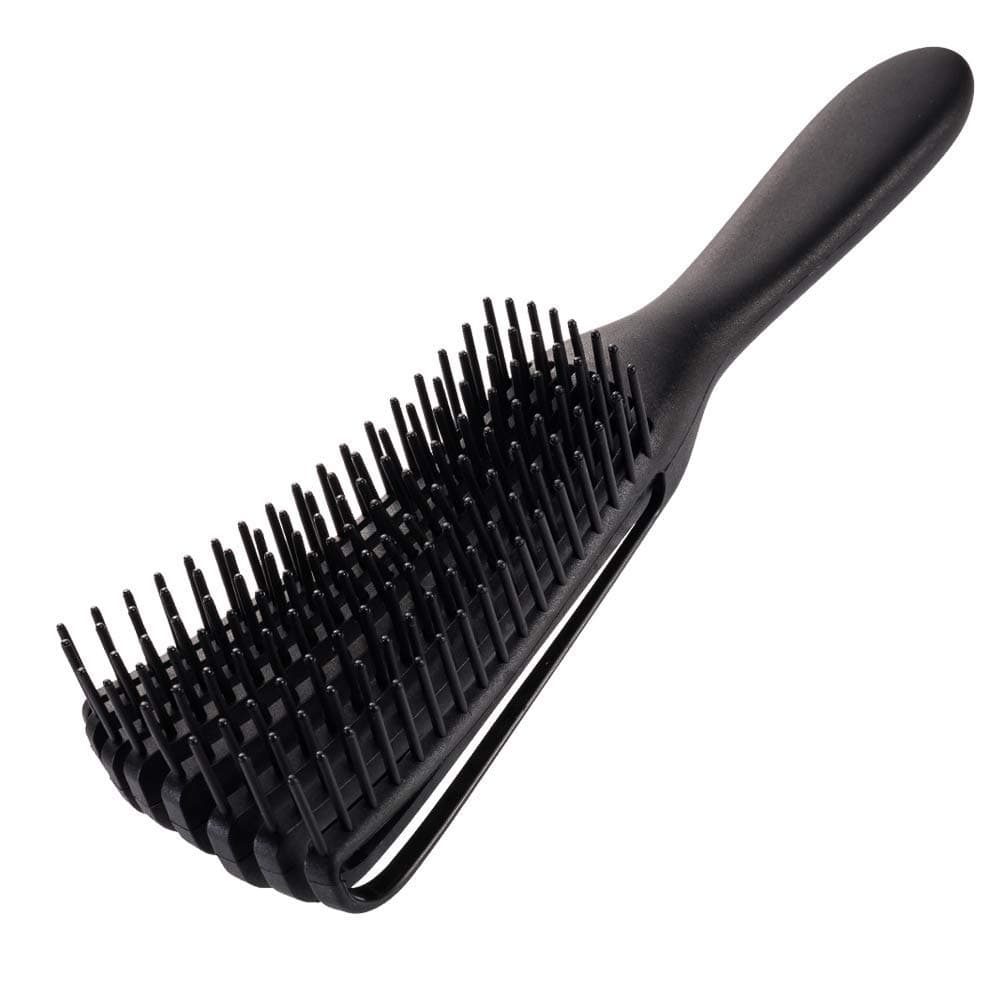 Detangling Brush for Curly Hair, Detangler Hair Brush for Natural Black Hair or America African Textured 3a to 4c Kinky Wavy/Curly/Coily/Wet/Dry/Oil/Thick/Long Hair For Kids