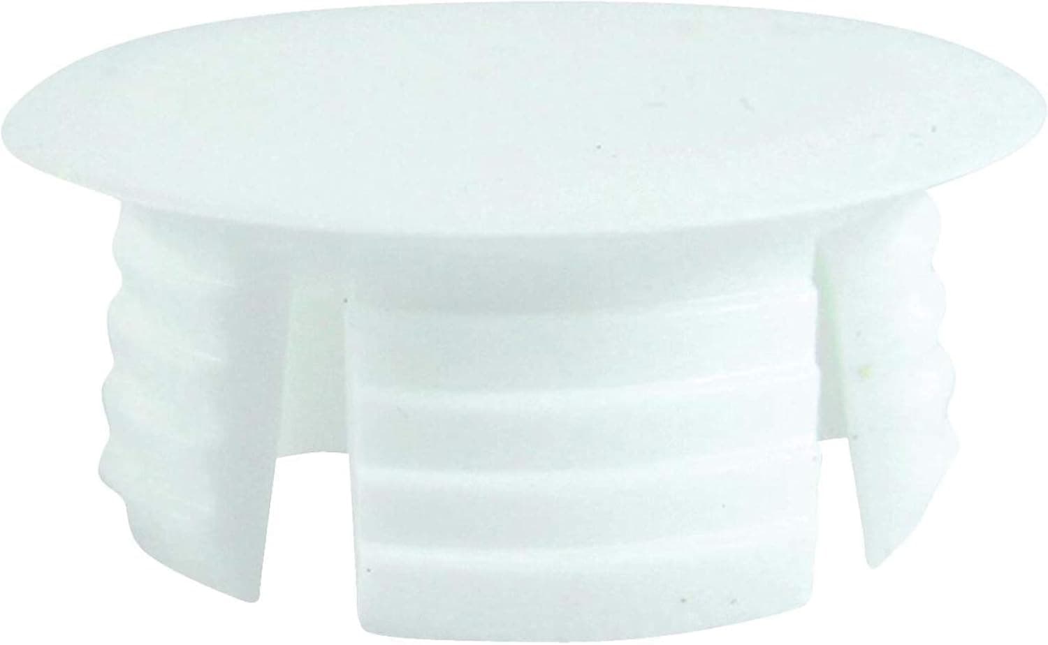 RW Sales 25 Pack 1 Inch White Plastic Sidewall Insulation Plugs- 10025