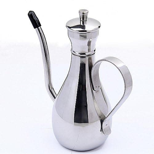 Stainless Steel Olive Oil Can 350ml K0281-1