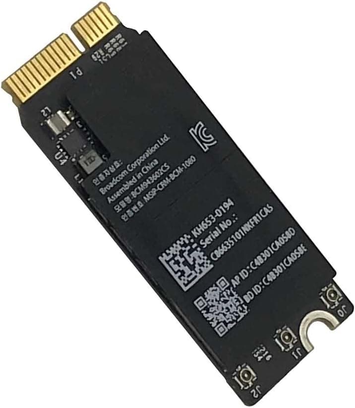 Willhom Replacement Bluetooth 4.0 Bt Wireless WiFi Airport Card BCM943602CS BCM943602CSAX for MacBook Pro 13" or 15" Retina (2015) A1398 A1502 653-0194 802.11ac