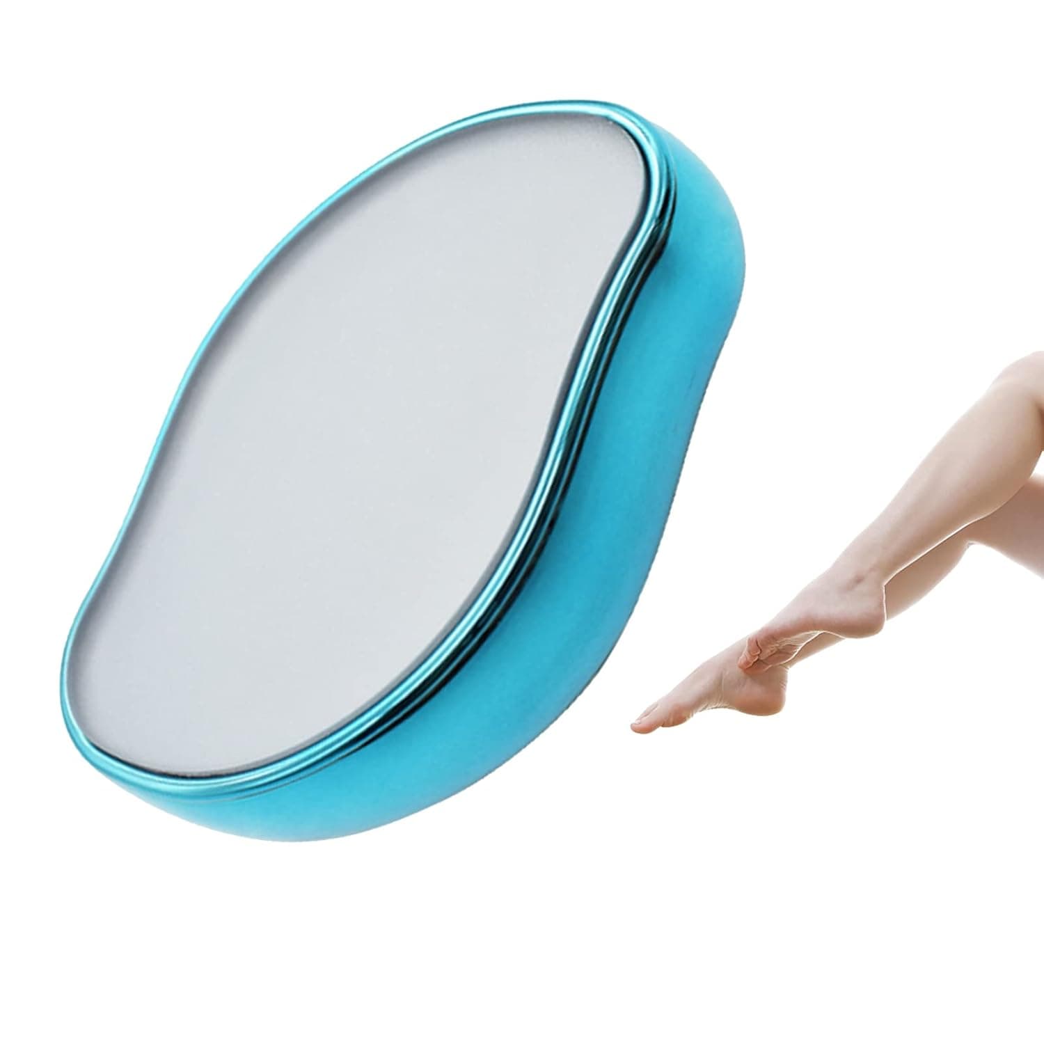 Crystal Hair Eraser for Women and Men Painless Magic Hair Eraser Reusable Crystal Hair Remover Exfoliation Hair Removal Stone Tool for Adults Body Legs Arms Back Any Part of the Body Fast & Easy