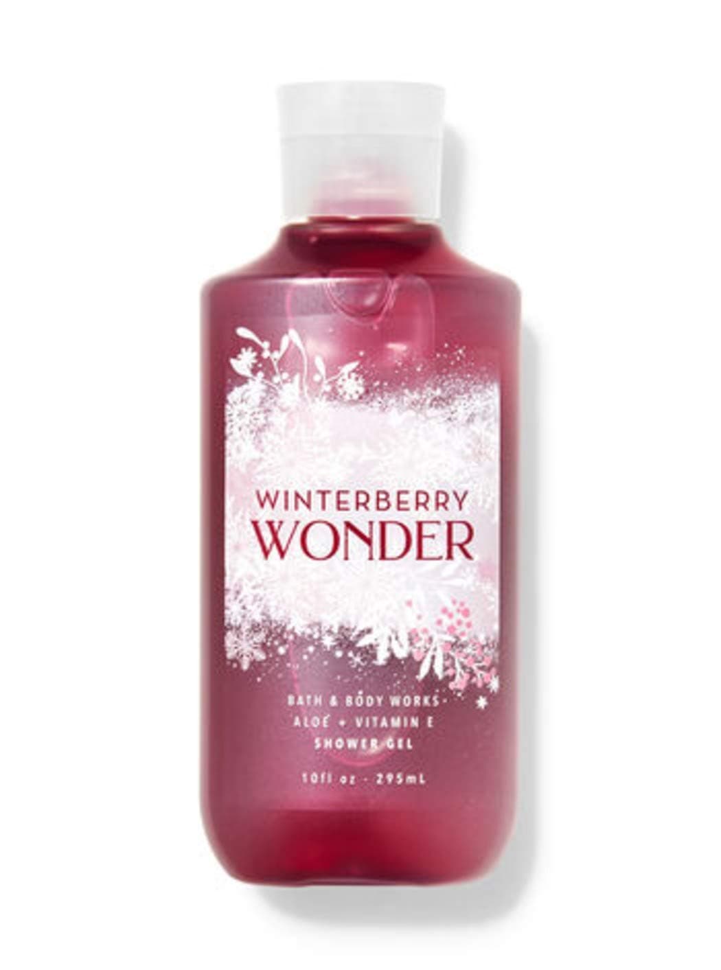 Bath and body Lotion, Perfume Mist, Shower Gel Holiday and Tropical Fragrance Collection (Winterberry Wonder Gel, 10 Ounce)