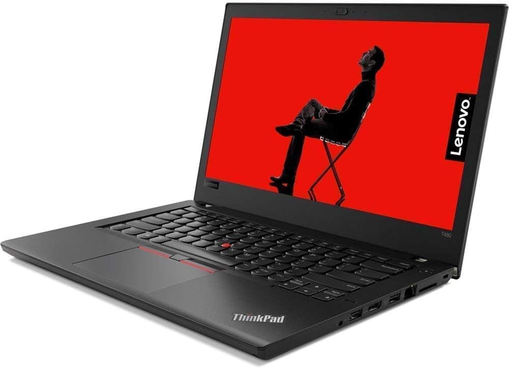 Lenovo ThinkPad T480 14" HD Business Laptop Computer, 8th Gen Intel Quad-Core i5-8250U Up to 3.40GHz, 16GB DDR4, 512GB SSD, WIFI 802.11AC, USB 3.1, Bluetooth 4.1, Finger Print, Windows 10 Professional