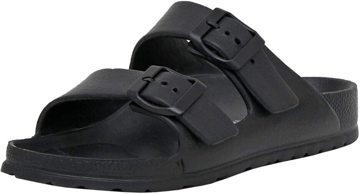 CUSHIONAIRE Women's Elane EVA comfort footbed Sandal with +Comfort