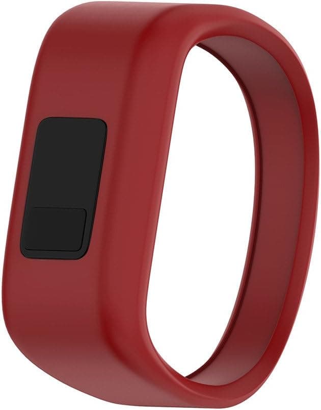 ANCOOL Compatible with Vivofit JR Bands, Soft Kids Wristbands Replacement for Vivofit JR/Vivofit JR2/Vivofit 3 Tracker (Red, Small)