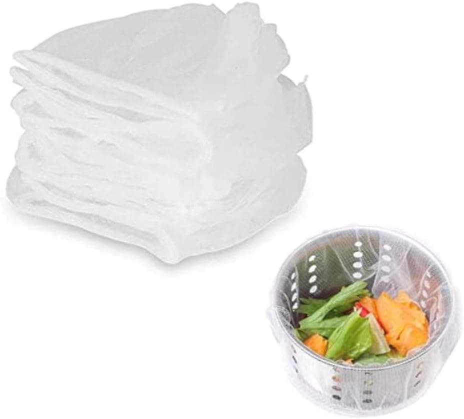 200 Sink Strainer Bag，drain filter bags, wash basin waterproof bags, bathroom sink garbage filter mesh, suitable for all sizes of sinks (200pcs)
