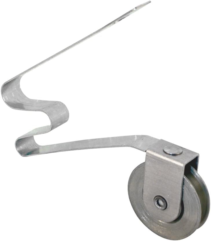 Prime-Line B 746 Screen Door Tension Spring with 1 inch Stainless Steel Ball Bearing Wheel (2-pack)
