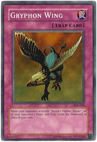 Yu-Gi-Oh! - Gryphon Wing (SDP-050) - Starter Deck Pegasus - Unlimited Edition - Super Rare