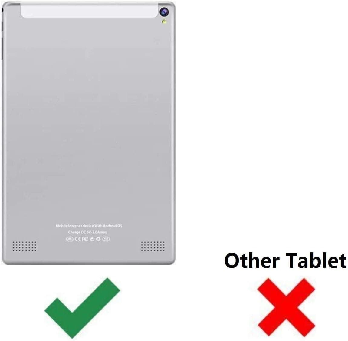 Screen Protector Compatible with Dicekoo tablet 10 inch, Novel TTT Tablet 10 inch, AOYODKG 10 Inch Tablet / DUODUOGO 2 in 1 Tablet 10 inch Screen Protector [ Easy Install ] 9H Hardness AItszon 10 inch Tablet Screen Protector
