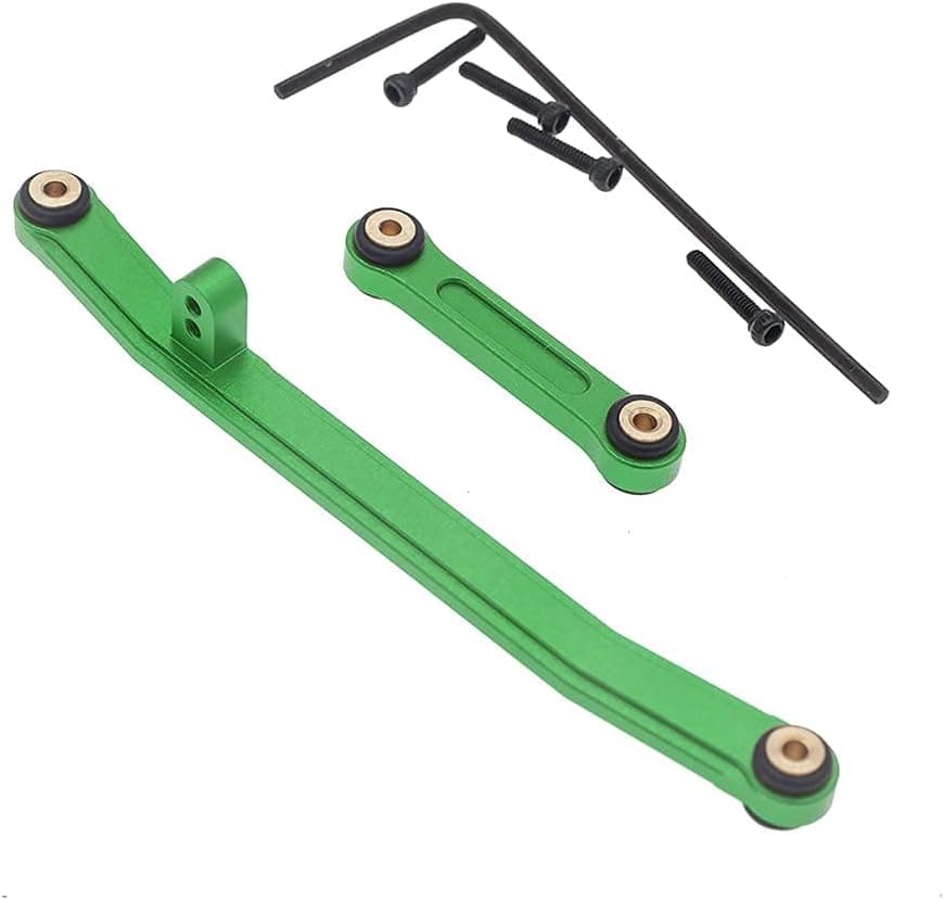 CODA RACING Aluminum Steering Rod Tie Links for AXIAL SCX24 AXI90081 AXI00001 AXI00002 AXI00005 AXI00006 Upgrades 1/24 RC Crawler Car