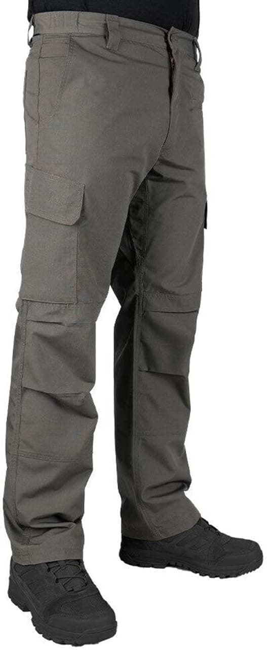 LA Police Gear Men's Urban Ops Tactical Pants, Lightweight Cargo Pants for Men, Water/Stain Resistant Durable Ripstop Pants