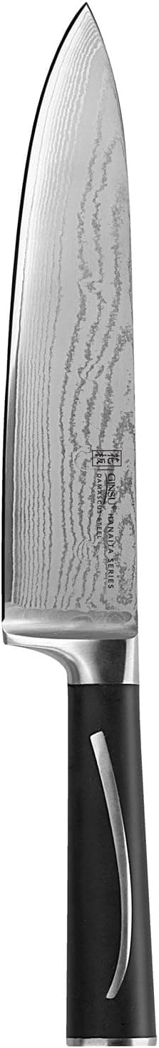 Ginsu Hanaita Series High Carbon Japanese VG-1 Stainless Steel 8-Inch Damascus Chef Knife 5904