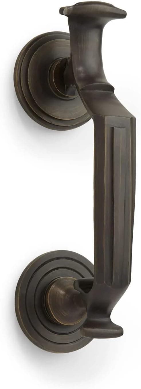 Signature Hardware 400980 8-1/4" x 2-5/8" Doctor's Door Knocker