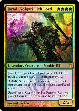 Magic The Gathering - Jarad, Golgari Lich Lord - Duel Decks: Izzet vs Golgari - Foil