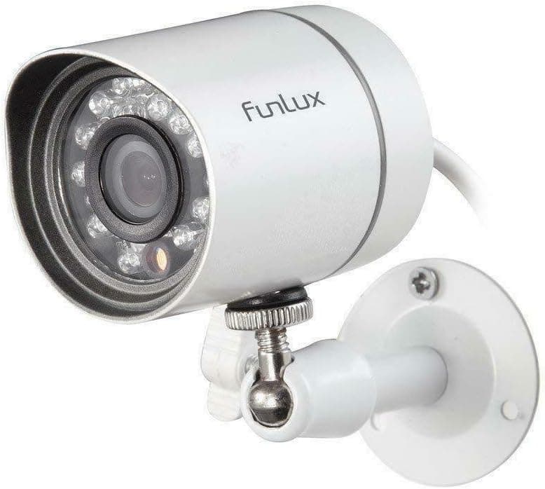 Funlux sPOE 720P HD Weatherproof IP Network Bullet Security Camera (3rd gen Wired sPoE Not Wireless)
